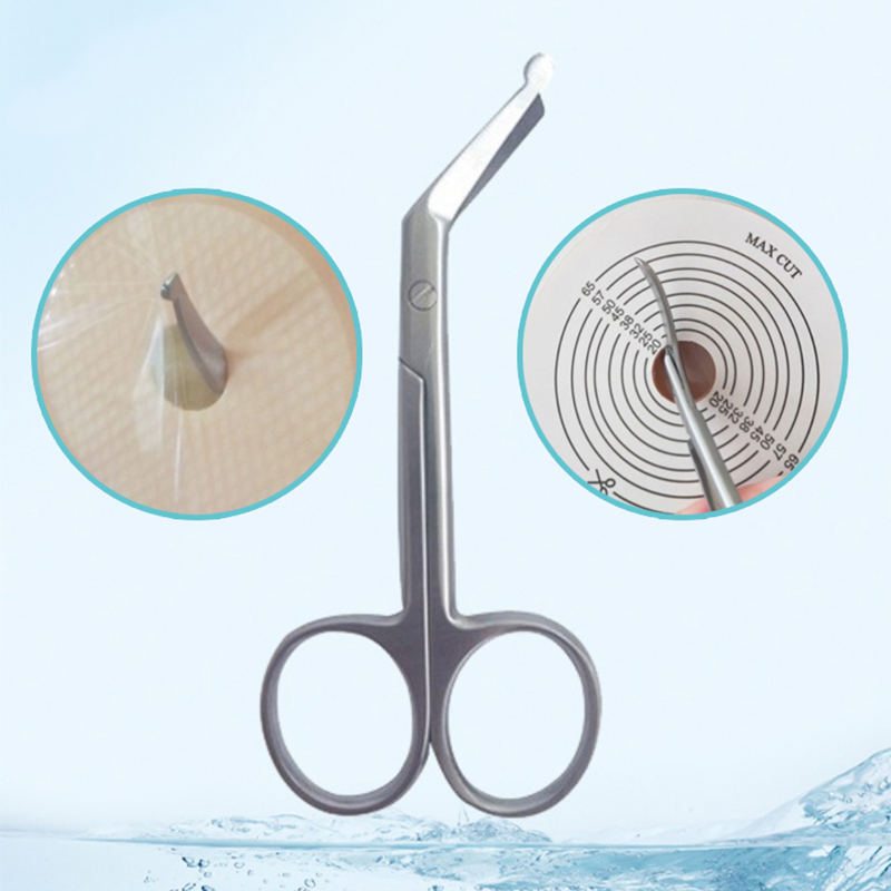 Medical Scissors - กระเป๋ากรรไกรใบกลมออกแบบให้โค้งเพื่อป้องกันการเจาะของกระเป๋ากรรไกรทางการแพทย์อุปกรณ์เสริมการดูแลปากมดลูก