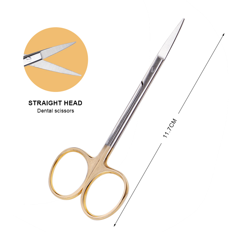 ทันตกรรมสแตนเลสกรรไกรผ่าตัดทาง - Medical Scissors บทวิจารณ์และราคา