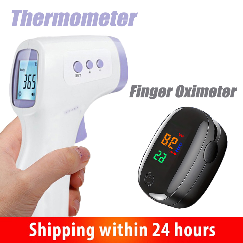 เครื่องวัดอุณหภูมิหน้าผากแบบอิ - Pulse Oximeter บทวิจารณ์และราคา