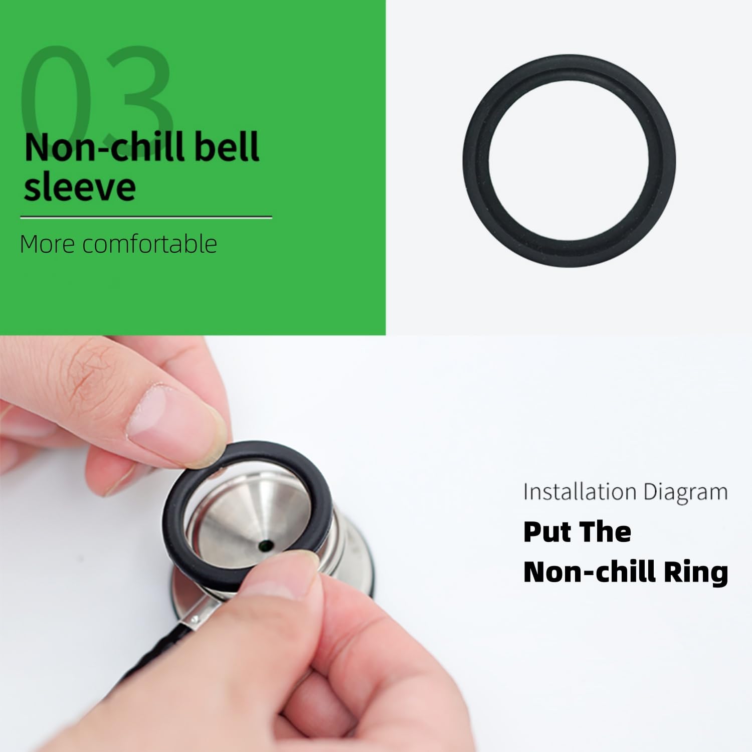 อะไหล่หูฟังสเต็ทโทสโคป ชุดเปลี - Stethoscope บทวิจารณ์และราคา