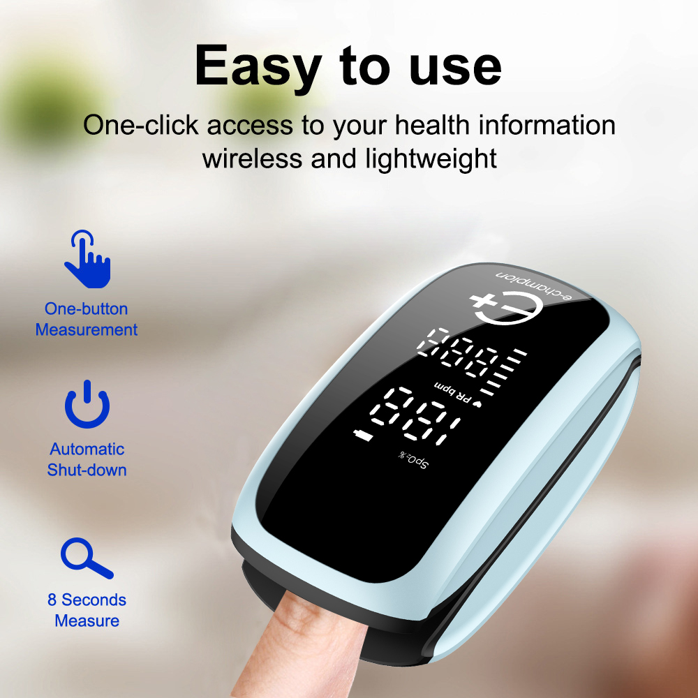 เครื่องวัดออกซิเจนในเลือดแบบพก - Pulse Oximeter บทวิจารณ์และราคา