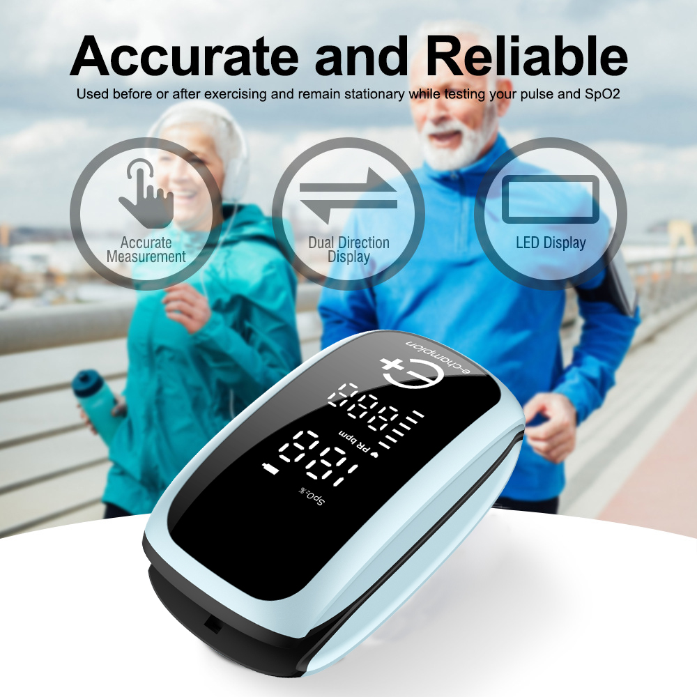 เครื่องวัดออกซิเจนในเลือดแบบพก - Pulse Oximeter บทวิจารณ์และราคา