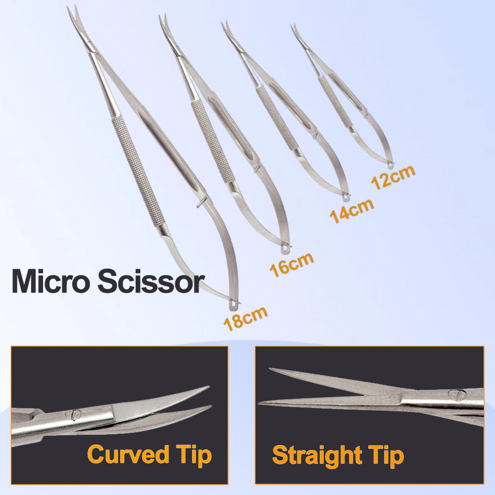 ​ กรรไกรไมโคร 1 ชิ้น สำหรับงาน - Medical Scissors บทวิจารณ์และราคา