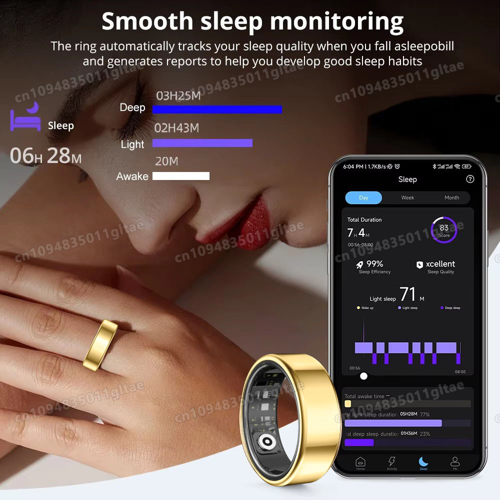 แหวนอัจฉริยะ R10 พร้อมเคสชาร์จ - Blood Pressure Monitor บทวิจารณ์และราคา