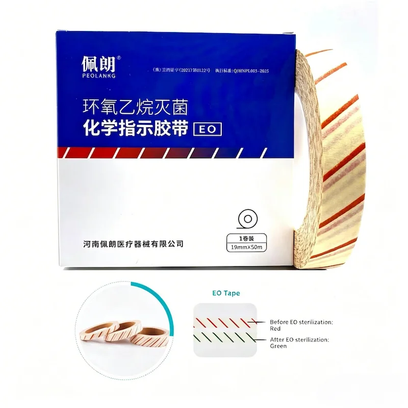 เทปแสดงสถานะการฆ่าเชื้อด้วย EO - Medical Tape บทวิจารณ์และราคา