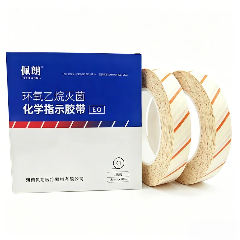เทปแสดงสถานะการฆ่าเชื้อด้วย EO - Medical Tape บทวิจารณ์และราคา
