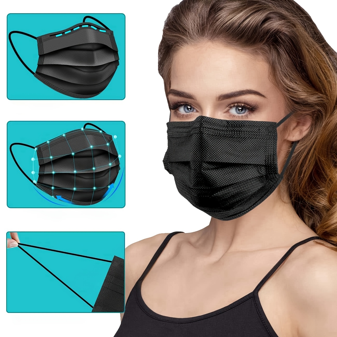 หน้ากากป้องกันแบบใช้แล้วทิ้งสี - Surgical Mask บทวิจารณ์และราคา