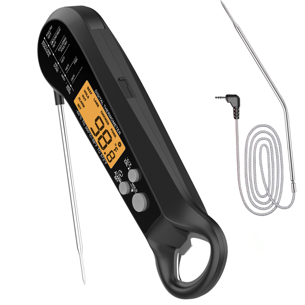 เทอร์โมมิเตอร์วัดอุณหภูมิเนื้อ - Thermometer Digital บทวิจารณ์และราคา