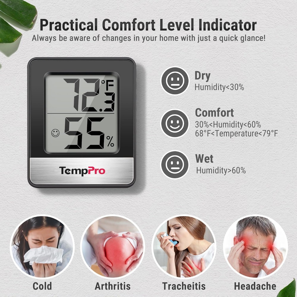 เครื่องวัดความชื้นดิจิตอล เครื - Thermometer Digital บทวิจารณ์และราคา