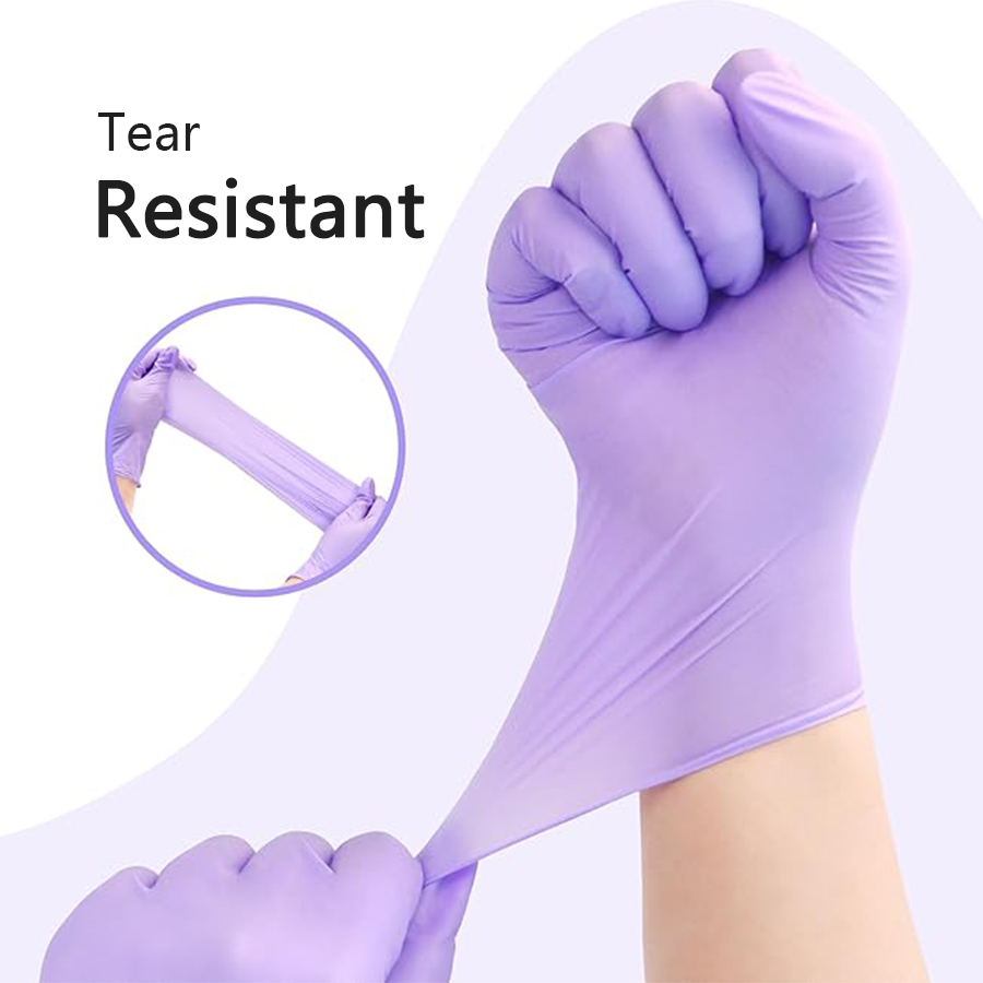 20-300pcs ถุงมือไนไตรล์ทิ้งสีม - Medical Gloves บทวิจารณ์และราคา
