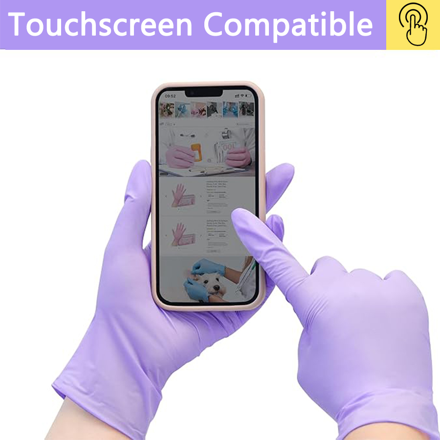 20-300pcs ถุงมือไนไตรล์ทิ้งสีม - Medical Gloves บทวิจารณ์และราคา
